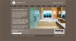 Desktop Screenshot of marble-city.co.uk