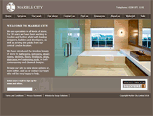 Tablet Screenshot of marble-city.co.uk